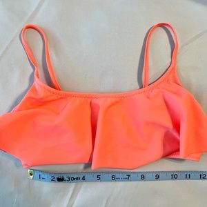 Old navy flounce swim top - S